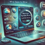 What Apps To Allow Full Disk Access