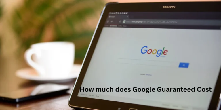 How much does Google Guaranteed Cost