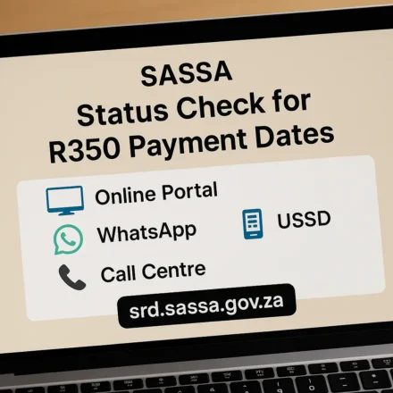 sassa status check for r350 payment dates