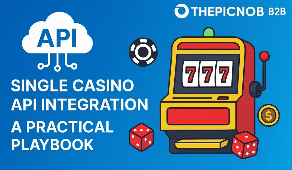 Single Casino API Integration: A Practical Playbook For ThePicnob’s B2B Readers Single Casino API Integration