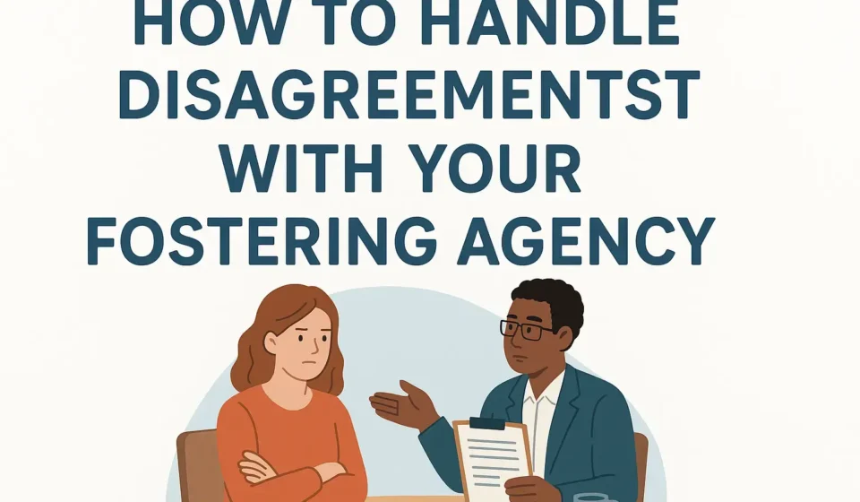 How to Handle Disagreements with Your Fostering Agency