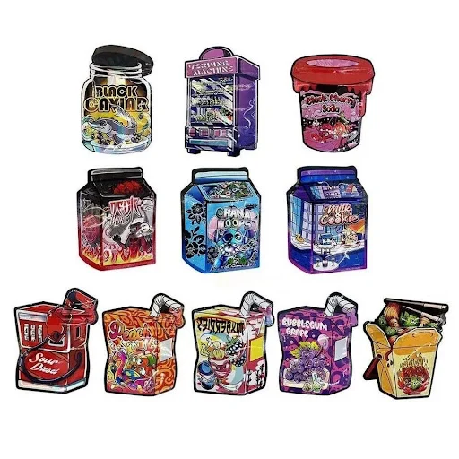 Custom Shaped Mylar Bags